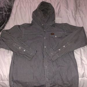 Pre Owned Penfield Hoodie Long Sleeve Button Down